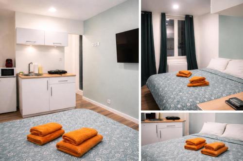 Suite Jaune #4#- Douceur & confort-self check-in