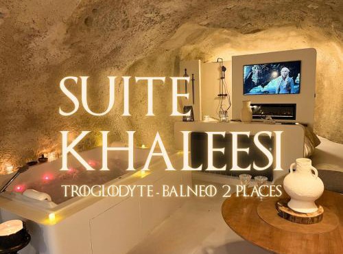 SUITE KHALEESI - Troglodyte - Balnéo 2 places