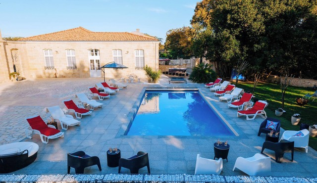 Suite Ravenna : Charm, Cathedral height & Luxury, Swimming pool - Domaine de Pagnon