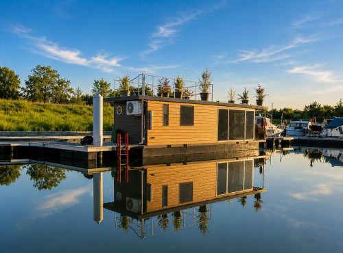 Suite romantique sur l'eau - Sauna, Rooftop, Bain