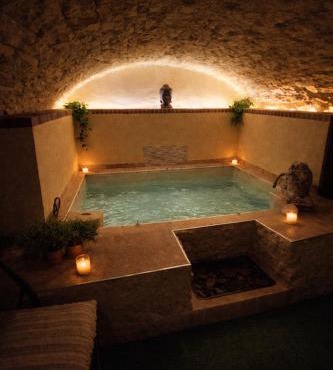 Suite spa Romantique avec piscine privée chauffée