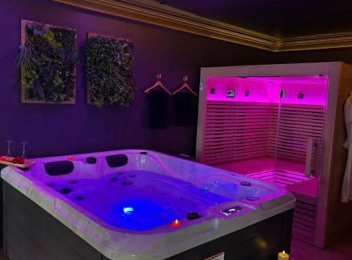 Suite Tentation Spa privatif & ambiance romantique