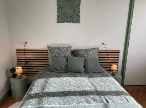 Suite Verte- wifi - gare- tennis- 2 chambres- chemin de saint jacques