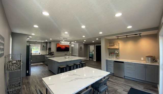 “Suites on Cedar” on Lake Zumbro - amazing kitchen, great patio, awesome beds!