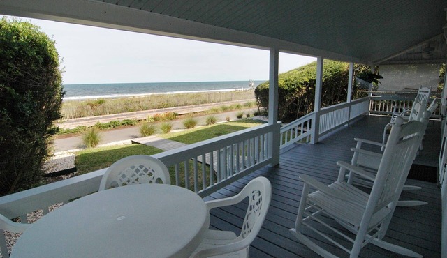SUMMER DEALS - Huge Seaside Porch Near Pier, HAMMOCK, OCEANFRONT, STEPS TO BEACH