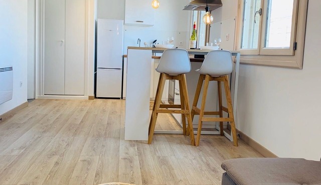 Summer fair near downtown and station