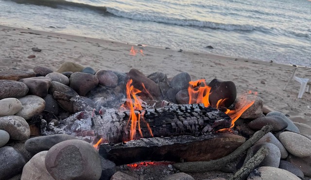 Summer Getaway with Private Beachfront on Lake Huron