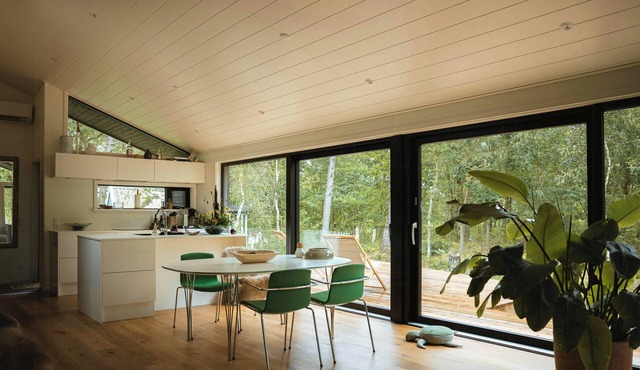 Summer house at Thyholm with fjord view