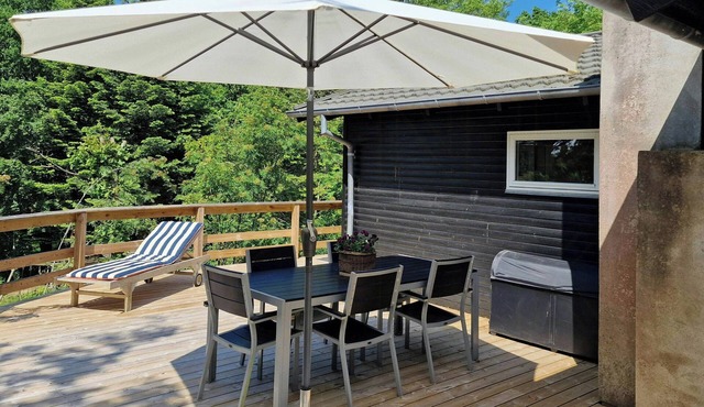 Summer house in Skovgårde with forest view