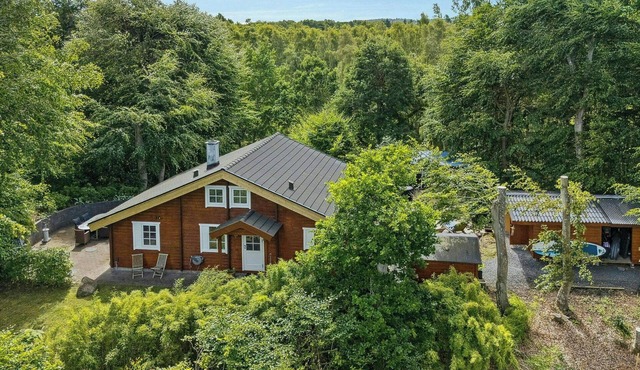 Summer house with annex near beach in Fjellerup