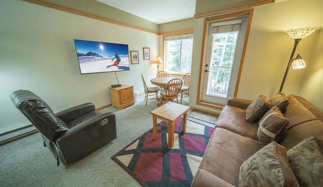 Summer Mountain Studio | Balcony & Hot Tub