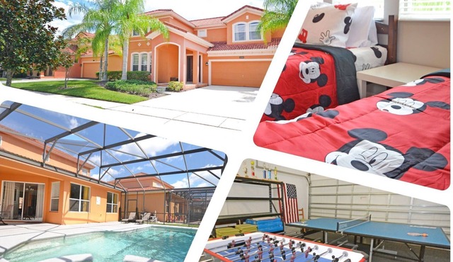 Summer Sparkle - 4 bedroom/4 bathroom pool home with hot tub and games room