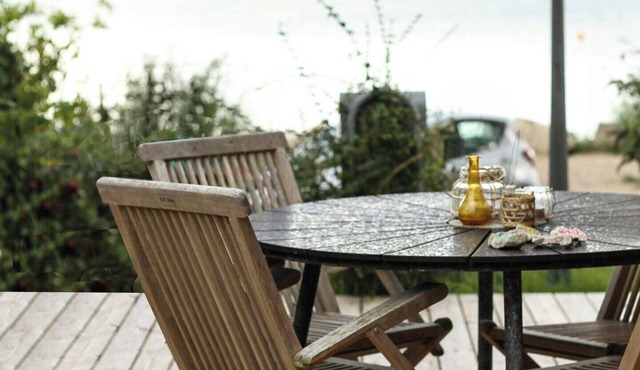 Summerhouse by the Little Belt with sea view