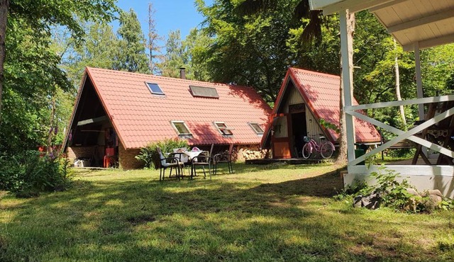Summerhouse with forest-feeling on Orø island