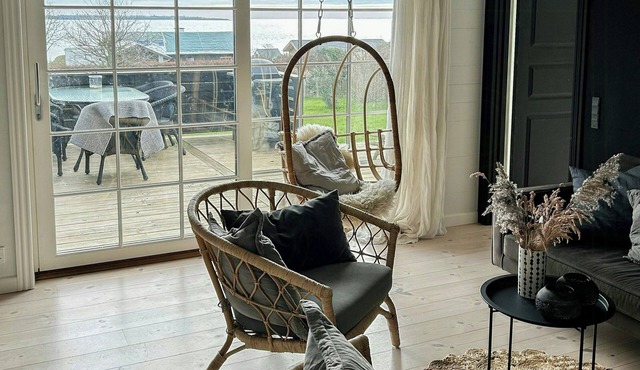 Summerhouse with sea view in South Funen