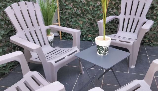 SUN AND RELAXATION 50 M FROM OCEAN ACCESS TOWN CENTER 10 MINUTES WALK