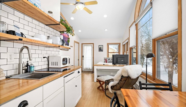 Sun-Drenched Waterfront Studio