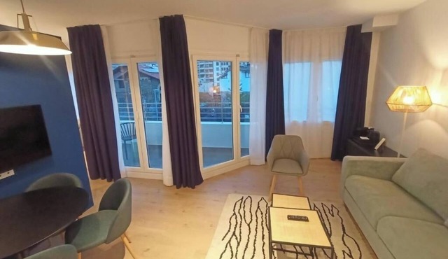 Sun-Kissed Gros Apartment with Terrace Near Surf, Tapas & Attractions