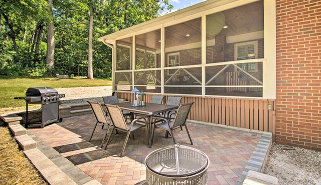 Sun-Lit Lake Geneva Sanctuary w/BBQ Patio!
