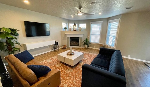 Sun Set on Setting Moon