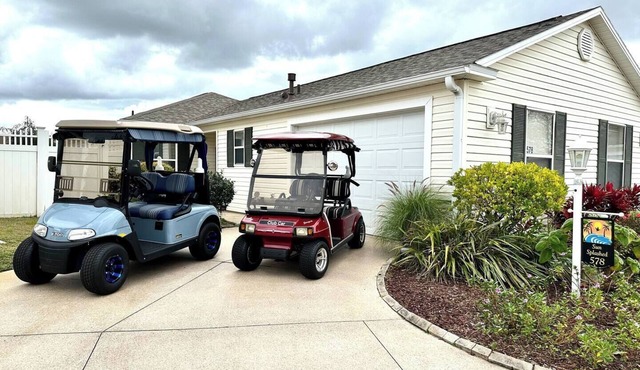 Sun Splashed - 3/2 w/2x Golf Carts in The Village of Amelia