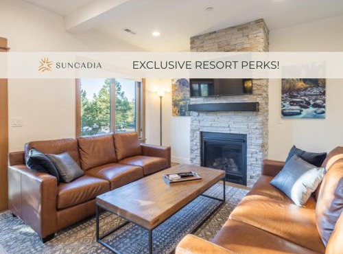 Suncadia 2 Bdrm Village Chalet Resort Core Getaway