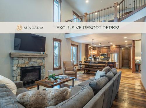 Suncadia 3 Bdrm Home with Hot Tub in Resort Core