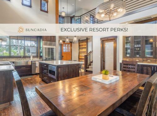 Suncadia Home with Private Hot Tub, Game Room, Mother In Law Suite and Exclusive Resort Pool Access