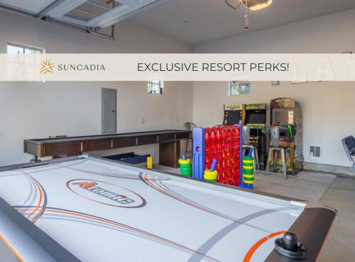 Suncadia Pet-Friendly Home, Near Parks with Game Room, Hot Tub, and Exclusive Resort Pool Access