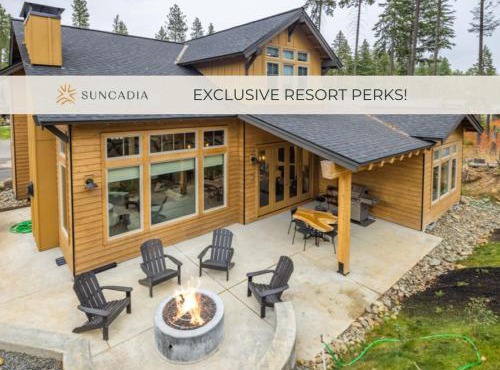 Suncadia Pet-Friendly Home, Multiple Ensuites, Hot Tub, Fire Pit and Exclusive Resort Pool Access