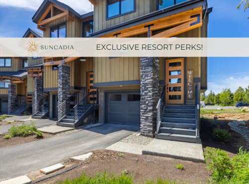 Suncadia Pet-Friendly Village Chalet Near Pool with Game Room and Exclusive Resort Pool Access