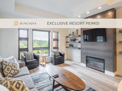 Suncadia Trailhead Condo with Bunk Beds and Exclusive Resort pool access