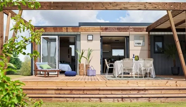 Sunêlia Luxe TAOS S2 2 pers. 1 bdrm. 1 bathrm. with or without private jacuzzi 2 persons