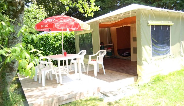 Sunflowers Campsite * - Canvas Bungalow READY TO CAMP 3 Rooms 4 People Without Sanitary