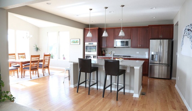 Sunlit Home with Spacious Kitchen