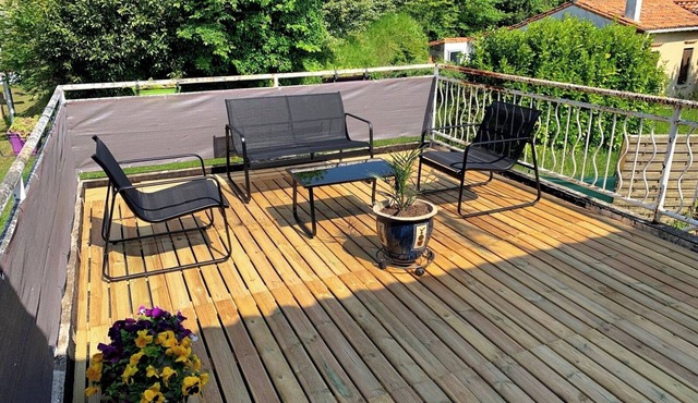 Sunny apartment 12 minutes from the beach