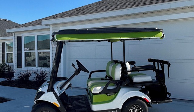 Sunny 3bd/2ba house w/4 seater Golf Cart - BRAND NEW! - 5min to Eastport Center