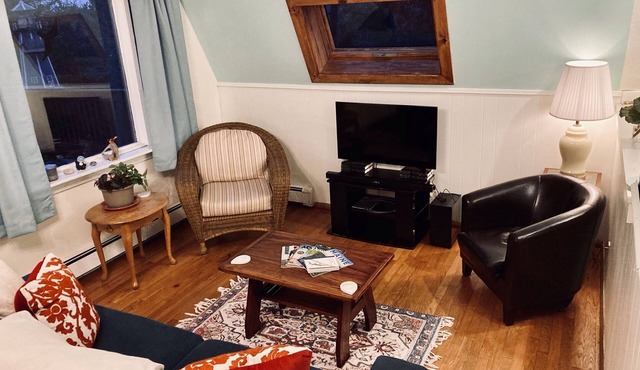 Sunny and Spacious A-Frame nestled in the fir trees. Mountain views!