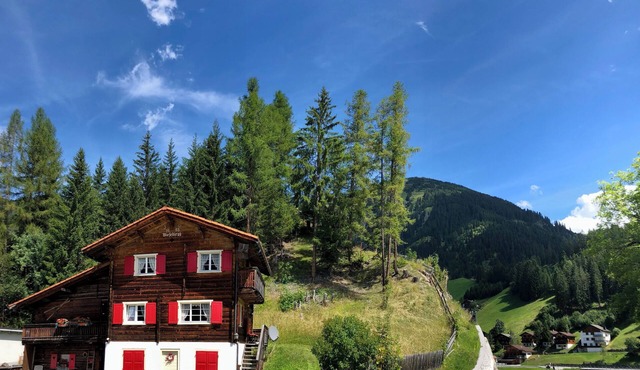 Sunny chalet near Arosa for 4 (6) people in a secluded location