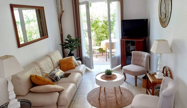 Sunny 1-BR Apartment with Terrace, Parking & WiFi, Near Thermal Baths