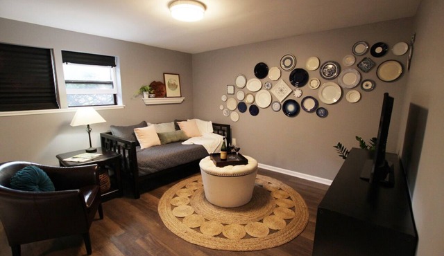 Sunny Jumbo Studio in the Heart of Oak Park
