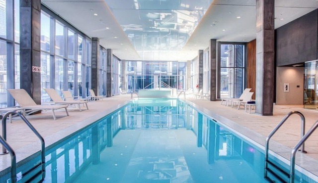 Sunny, Luxurious condo with a walk-in closet & a breath-taking view.