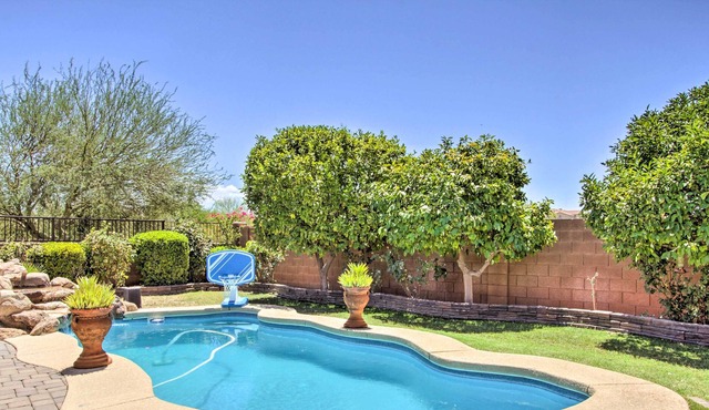 Sunny Phoenix Abode w/ Pool, Grill & Fire Pit