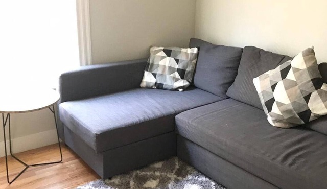 Sunny Renovated Allston Apartment Near Boston Landing & Universities Sleeps 6