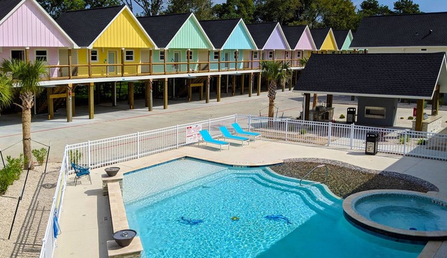 Sunny Seaside Cabins