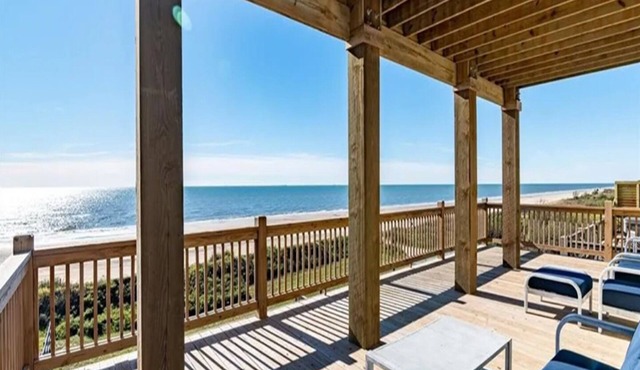 Sunny Shores Beachfront Villa