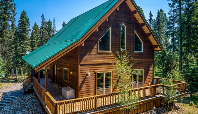 Sunny spring escape- No Snow, just Mountain Views and cozy cabin comfort!