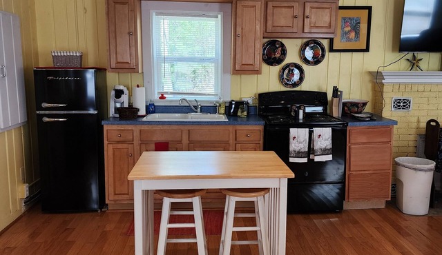 Sunny Studio Cottage steps away from the shores of Lake Huron in Greenbush, MI