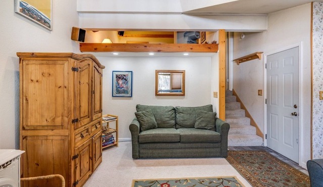 Sunny Studio Ski Loft Condo - Creekside #103 by Bear Valley Vacation Rentals