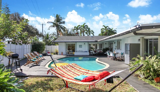 Sunny Suburban Escape with Private Pool & BBQ